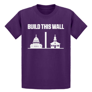 Youth Build This Wall Kids T-shirt
