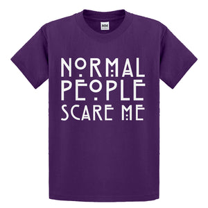 Youth Normal People Scare Me Kids T-shirt