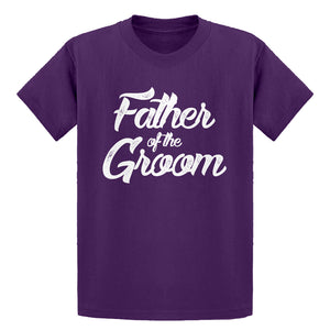 Youth Father of the Groom Kids T-shirt