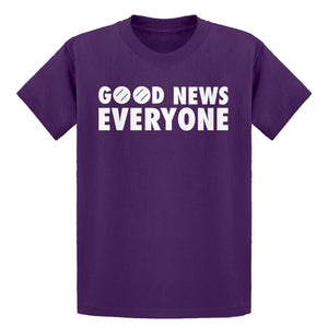 Youth GOOD NEWS EVERYONE Kids T-shirt