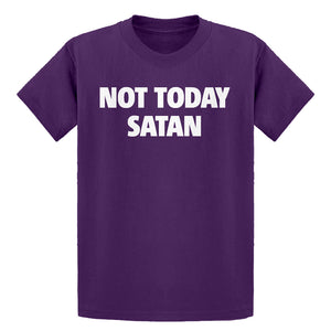 Youth Not Today Satan Kids T-shirt