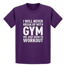 Youth Never Break Up With Gym Kids T-shirt