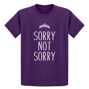 Youth Sorry Not Sorry Kids T-shirt