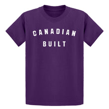 Youth Canadian Built Kids T-shirt
