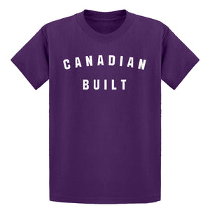 Youth Canadian Built Kids T-shirt