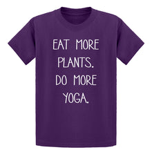 Youth More Plants More Yoga Kids T-shirt