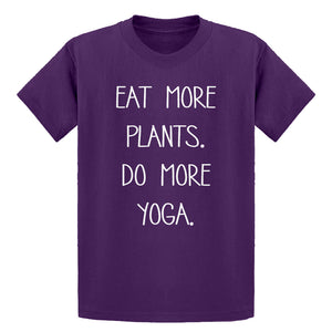 Youth More Plants More Yoga Kids T-shirt
