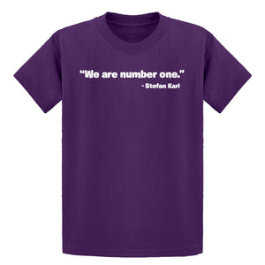 Youth We are Number One Kids T-shirt