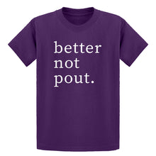 Youth Better Not Pout Kids T-shirt