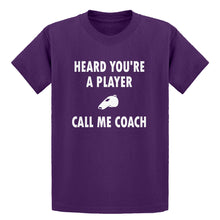 Youth Call me Coach Kids T-shirt
