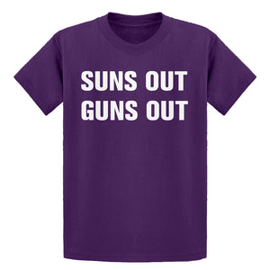 Youth Suns Out Guns Out Kids T-shirt