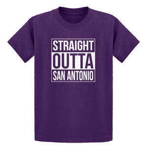 Youth Straight Outta San Antonio Kids T-shirt