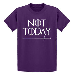 Youth Not Today Kids T-shirt