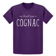 Youth My Blood Type is Cognac Kids T-shirt