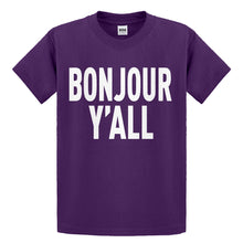 Youth Bonjour Yall Kids T-shirt