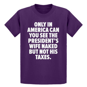 Youth Only in America Kids T-shirt