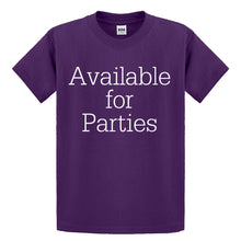 Youth Available for Parties Kids T-shirt