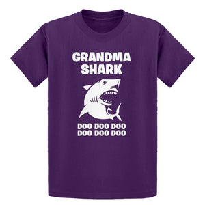 Youth Grandma Shark Kids T-shirt