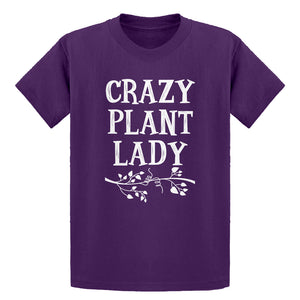 Youth Crazy Plant Lady Kids T-shirt