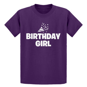 Youth Birthday Girl Kids T-shirt