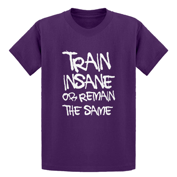 Youth Train Insane or Remain the Same Kids T-shirt