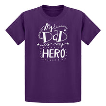 Youth My Dad is My Hero Kids T-shirt