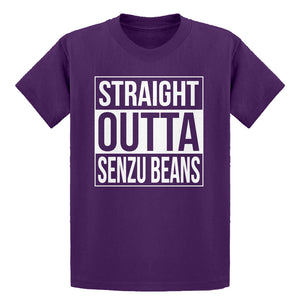 Youth Straight Outta Senzu Beans Kids T-shirt