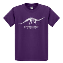 Youth Brontosaurus Kids T-shirt