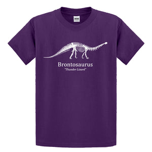 Youth Brontosaurus Kids T-shirt