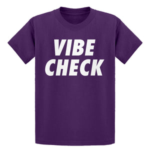 Youth VIBE CHECK Kids T-shirt