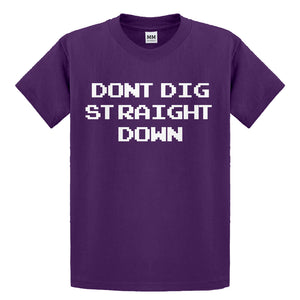 Youth Don't Dig Straight Down Kids T-shirt