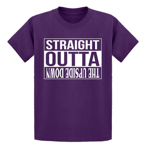 Youth Straight Outta the Upside Down Kids T-shirt