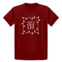 Youth Lets Get Lit Kids T-shirt