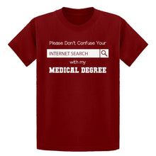 Youth Don't Confuse Your Search Kids T-shirt