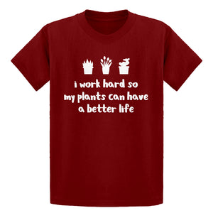 Youth So My Plants can have a Better Life Kids T-shirt