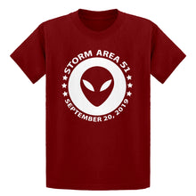 Youth Storming Area 51 Kids T-shirt
