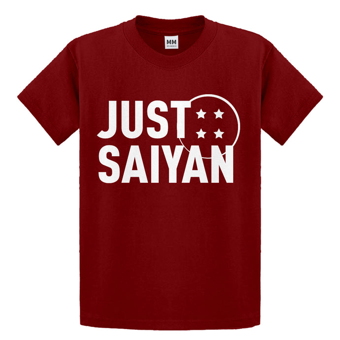 Youth Just Saiyan Kids T-shirt