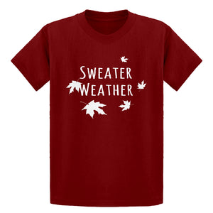 Youth Sweater Weather Kids T-shirt