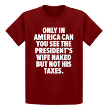 Youth Only in America Kids T-shirt