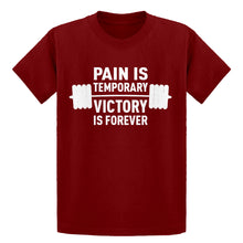 Youth Pain is Temporary Victory is Forever Kids T-shirt