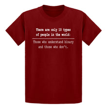 Youth 10 Types of People Kids T-shirt