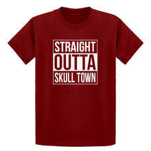 Youth Straight Outta Skull Town Kids T-shirt