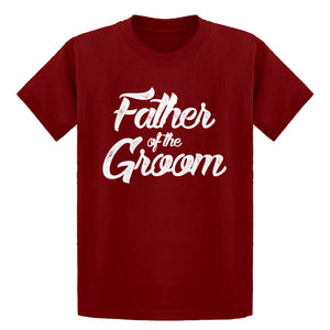 Youth Father of the Groom Kids T-shirt