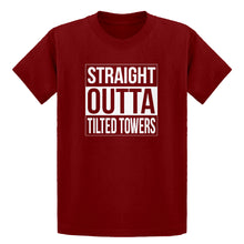 Youth Straight Outta Tilted Towers Kids T-shirt