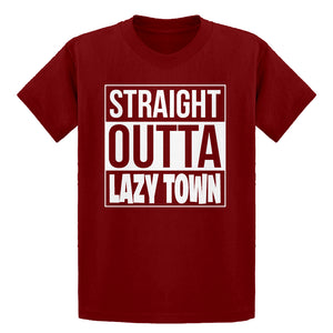 Youth Straight Outta Lazy Town Kids T-shirt