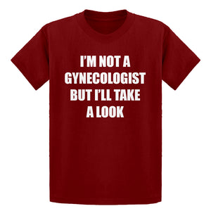 Youth I'm not a Gynecologist Kids T-shirt