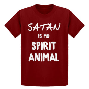 Youth Satan is my Spirit Animal Kids T-shirt