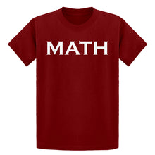 Youth MATH Kids T-shirt