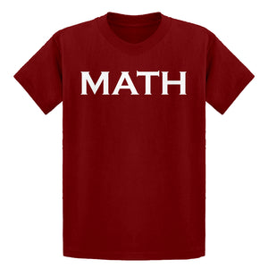 Youth MATH Kids T-shirt