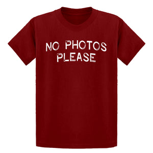 Youth No Photos Please Kids T-shirt